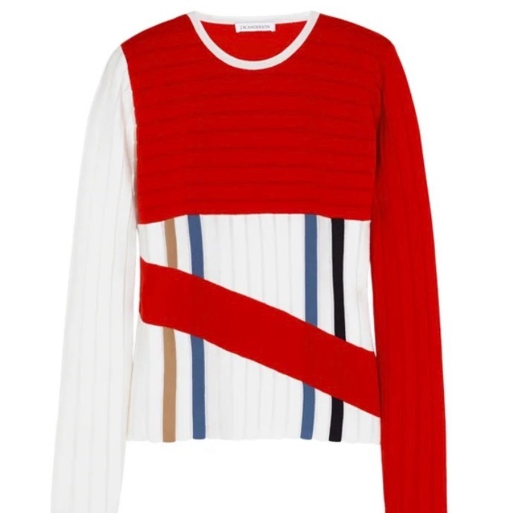JW ANDERSON Abstract Striped Sweater